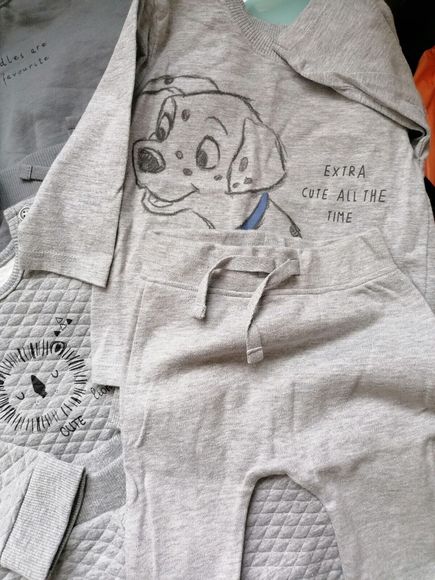 Baby Boy Outfits Bundle 3 To 6 Months Great Condition Grey Colours Tracksuit Typ - Picture 2 of 4